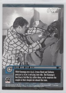 2011 Rittenhouse James Bond: Mission Logs Live and Let Die James Bond #24 0b6