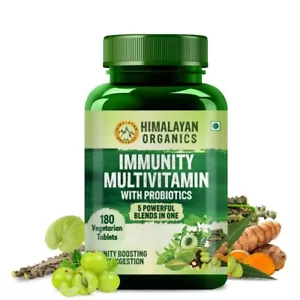 Himalayan Organics Immunity Multivitamin With Probiotics For Healthy Bone & Skin - Picture 1 of 6