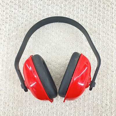 Honeywell Howard Leight Earmuffs Black Red QM24+ Over The Head 25dB Quiet Muffs - Image 1 of 4