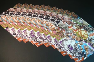 LOT 10 sheet Reproduction VICTORIAN CATS Mamelok Die Cut Scrap England EMBOSSED  - Picture 1 of 5