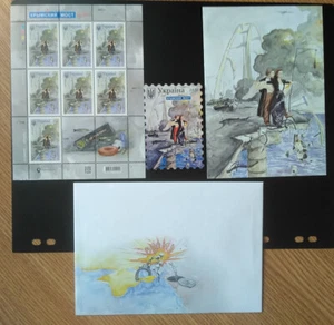 Ukraine 2022. Stamps Crimean Bridge…Done ✅ ! UKRPOSHTA! - Foto 1 di 6