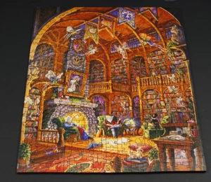 Puzzle artefaktowe 364 szt. Drewno Puzzle Randal Spangler Przy kominku Bajki Kompletne - Zdjęcie 1 z 14