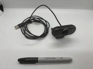 Logitech V-U0019 Built-In Microphone USB Camera HD 720p Tested Free Shipping - Photo 1/3