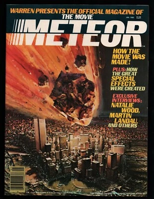 Meteor Jan 1980 Warren Official Magazine, Natalie Wood Interview 020322WEEM - Image 1 of 2