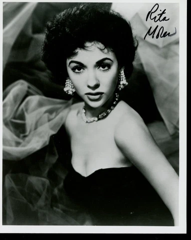 Autographed 8x10 Photo Actress Singer Dancer Rita Moreno West Side Story Cover