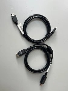 Lot 1,8 m 1 x prise DisplayPort mâle vers prise 1 x câble HDMI - Photo 1/5