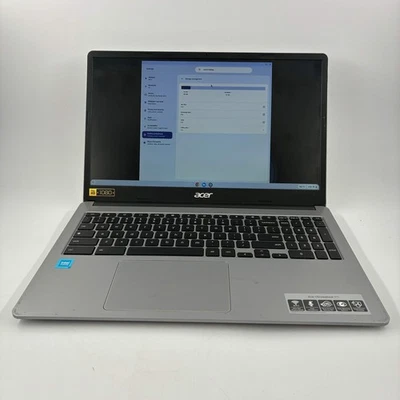 Acer Chromebook Plus 515 - Portátil usado plateado con Core i9, 8 GB RAM, 64 GB de almacenamiento Foto 1 de 4
