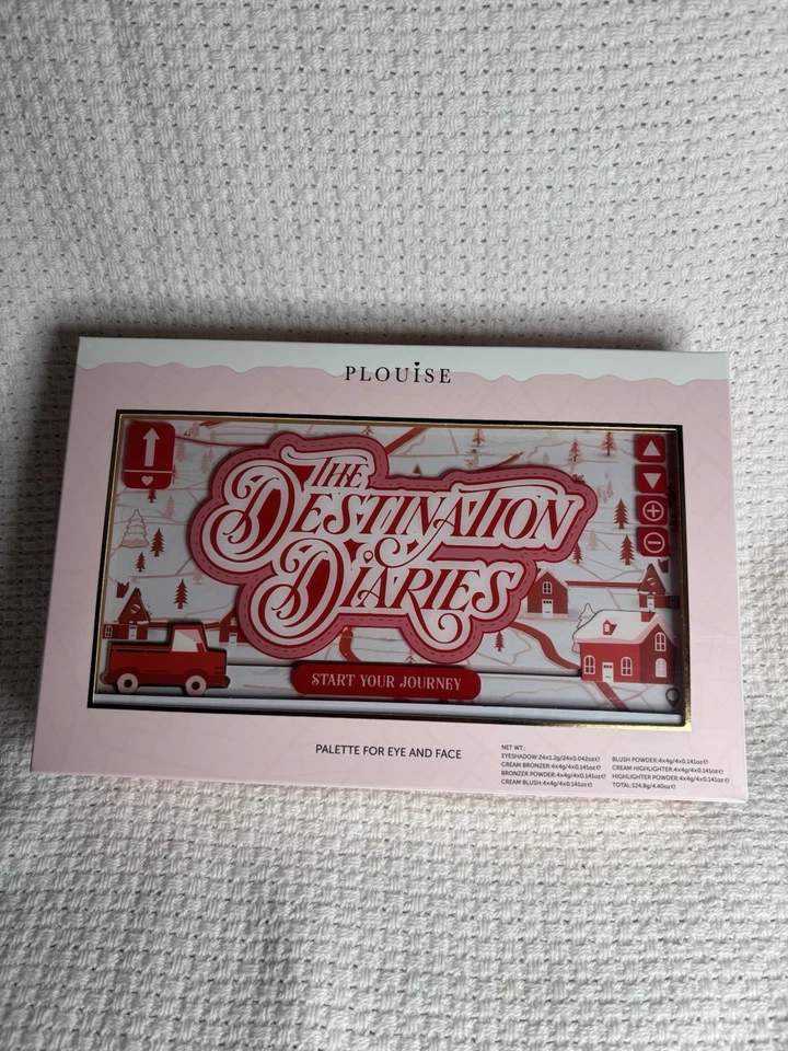 P. Louise 2025 Advent Calendar 'Destination Diaries' Book Palette - NEW - Image 1 of 4