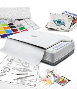 Plustek A3 CCD Flatbed Scanner OpticPro A320E, Large Foramt up to 12" x 17" scan - Picture 1 of 7