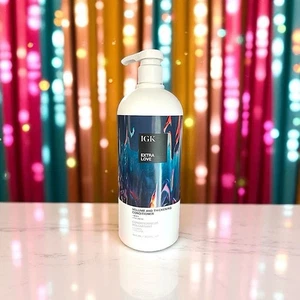 Acondicionador capilar volumen IGK EXTRA LOVE litro 33,8 oz. 1 litro nuevo en caja - Imagen 1 de 13