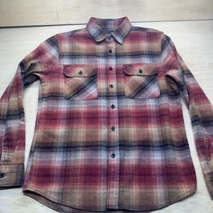 Brixton Bowery Standard Fit flanella uomo piccolo quadri manica lunga - Foto 1 di 20