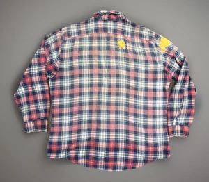 Vintage Insane Thrashed Flanell mit Patches/superweich und dünn.groß - Bild 1 von 11