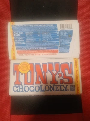 Barra de chocolate blanco Tony's Chocolonely 6,35 oz [lote de 2] Foto 1 de 4
