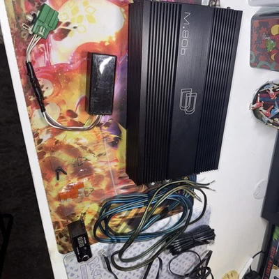 NEW Digital Designs DD Audio Subwoofer Amplifier M.80 900w @ 1 ohm RMS - Image 1 of 4