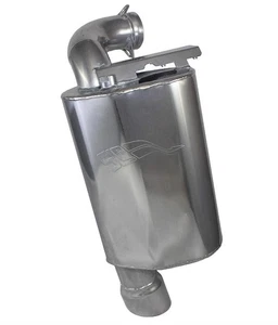 SLP Lightweight Silencer for 2022 Polaris 850 RMK KHAOS AXYS 163 3in. Snowmobile - Picture 1 of 2