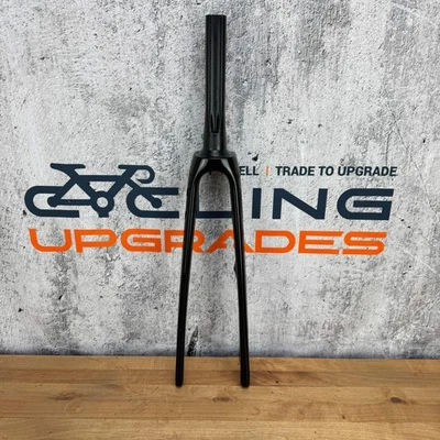 Freno de disco de montaje plano negro brillante Cervelo Soloist horquilla de carbono de dirección de 185 mm 334 g Foto 1 de 4