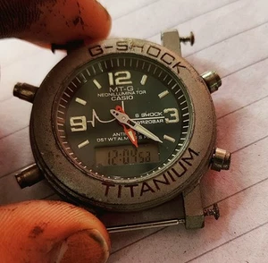 Casio G-Shock DW-8200 Titanium Frogman Diver 200M Working No Strap Japan Made - Picture 1 of 15