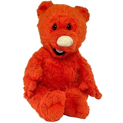 Vtg Disney Store Bear In The Big Blue House OJO 17" Plush Jim Henson Orange  - Image 1 of 4