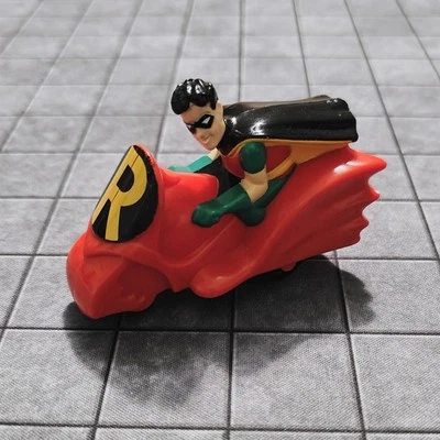Batman The Animated Series - Robin - Motocicleta - 1993 Brinquedo McDonald's - FUNCIONA - Imagem 1 de 3
