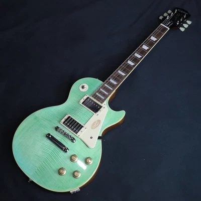 Epiphone / Inspirado en Gibson Les Paul Standard años 50 figura verde espuma de mar Foto 1 de 4