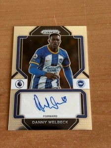 2022-23 Panini Prizm Premier League Signatures Danny Welbeck #S-DW - Imagen 1 de 2