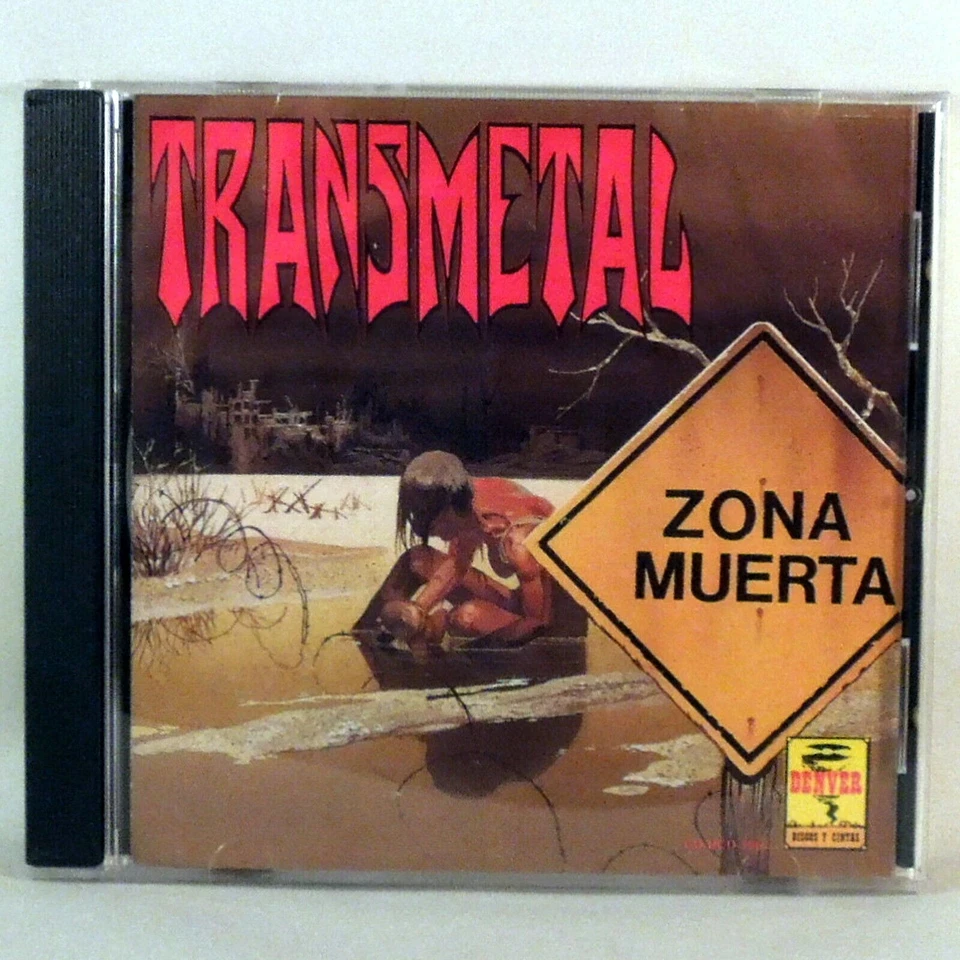 Transmetal - Zona Muerta CD Original Mexican Press Reissue 1994