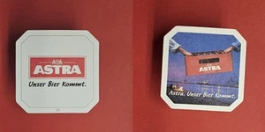 Astra Unser Bier kommt Brauerei Bierdeckel Bier - Picture 1 of 1