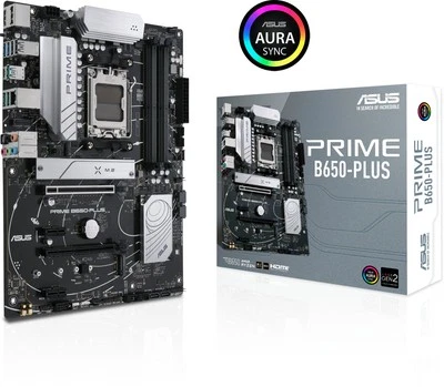 ASUS Prime B650-Plus Mainboard Sockel AM5 AMD B650 Ryzen 7000/8000 Serie DDR5 - Bild 1 von 4