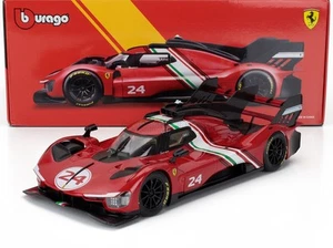 1/18 BURAGO - FERRARI - 499P 3.0L TURBO V6 N 24 MODIFICATA 2024 18-16302-24 - Imagen 1 de 1