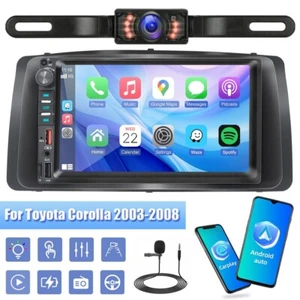 Apple CarPlay GPS For Toyota Corolla 2003-2008 Car Stereo Bluetooth Radio+Camera - Bild 1 von 12