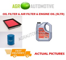 PETROL OIL AIR FILTER KIT + FS 5W40 OIL FOR NISSAN PRIMERA 1.6 99 BHP 1998-01