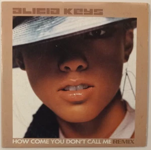 ALICIA KEYS - HOW COME YOU DON´T CALL ME (REMIX) - 2002 MEXICAN SIGLE CD, PROMO - Picture 1 of 3