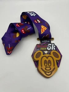 RunDisney 2024 Virtual 5K Mickey Mouse Helado Barra Medalla - Imagen 1 de 1