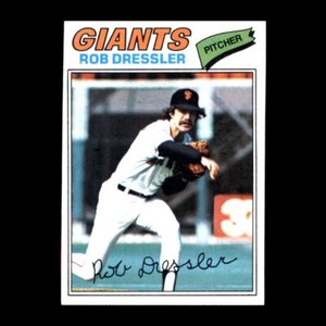 Rob Dressler 1977 Topps San Francisco Giants #11 Set Break NICE!