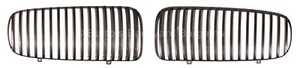 Jaguar XJ8 1997-03 Sport Painted Grille Vane Pair HNC5503DB HNC5502DB (ME004) - Picture 1 of 5