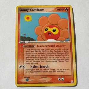 Sonnige Castform - 31/113 - Rare MP Pokemon TCG EX Delta Species - Bild 1 von 2