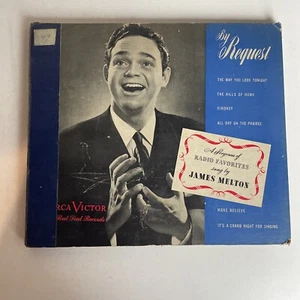 10" 78 RPM 3 Record Set-James Melton - A Program of Radio Favorites/M1060 - Imagen 1 de 9