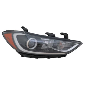 NEW RIGHT HALOGEN HEADLIGHT COMPATIBLE WITH HYUNDAI ELANTRA ECO SEDAN 2017-2018 - Foto 1 di 4