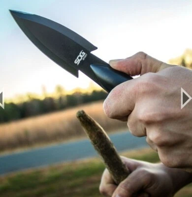 Cuchillo descontinuado SOG Spirit Spear 4,5” acero inoxidable con funda AUTÉNTICO  Foto 1 de 4