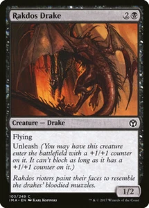 Magic MTG Tradingcard Iconic Masters 2017 Rakdos Drake 103/249 - Imagen 1 de 1
