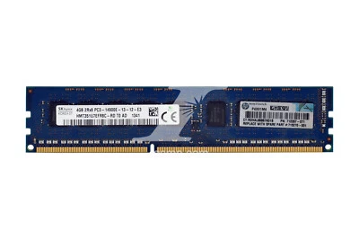 HPE HP 712287-071 4GB 2RX8 PC3-14900E Dual Rank ECC Server Memory - Image 1 of 3
