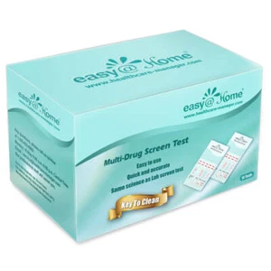 Kit de prueba de drogas Easy@Home de 4 paneles (EDOAP‐144) - THC, COC, OPI, MET - Paquete de 10 - Imagen 1 de 7