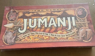 Jumanji The Game: The Classic Scary Adventure Family Board Game BRAND NEW SEALED - Image 1 of 2