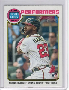Michael Harris II 2023 Topps Heritage New Age Performers RC #NA-7 Atlanta Braves - Picture 1 of 2