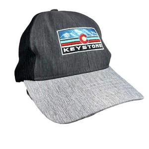 Keystone Colorado Trucker Hat Snapback Cap Mesh Back Skiing Outdoor Hiking - Picture 1 of 7