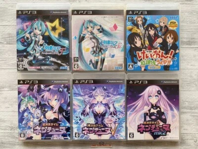SONY PS3 Hatsune Miku Project DIVA F F2 & Hyperdimension Neptune set from Japan - Image 1 of 4