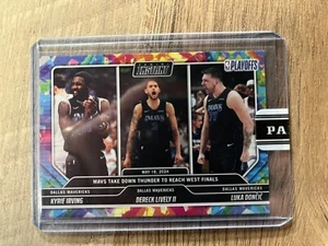 Kyrie Irving/Derek Lively/Luka Doncic 2024 Panini Instant Versicolor #d 1/5 SSP - Picture 1 of 2