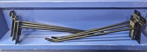6 Slat Wall 10" Board Hooks Sliding Hook Slot board Slot Wall Retail - Picture 1 of 3