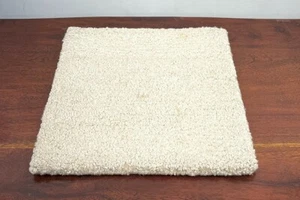 Handmade Kitchen Small Rugs Viscose Indien White Placemat Hand Woven Table Mats - Picture 1 of 5