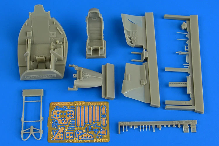 Aires 4725 - 1:48 Saab J-29 Tunnan Pozzetto Set per Pilota Replicas - Nuovo - Immagine 1 di 1